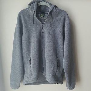 Cabela's heavyweight Polartec hooded jacket